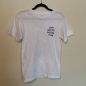 Anti Social Social Club. Small White Tee.